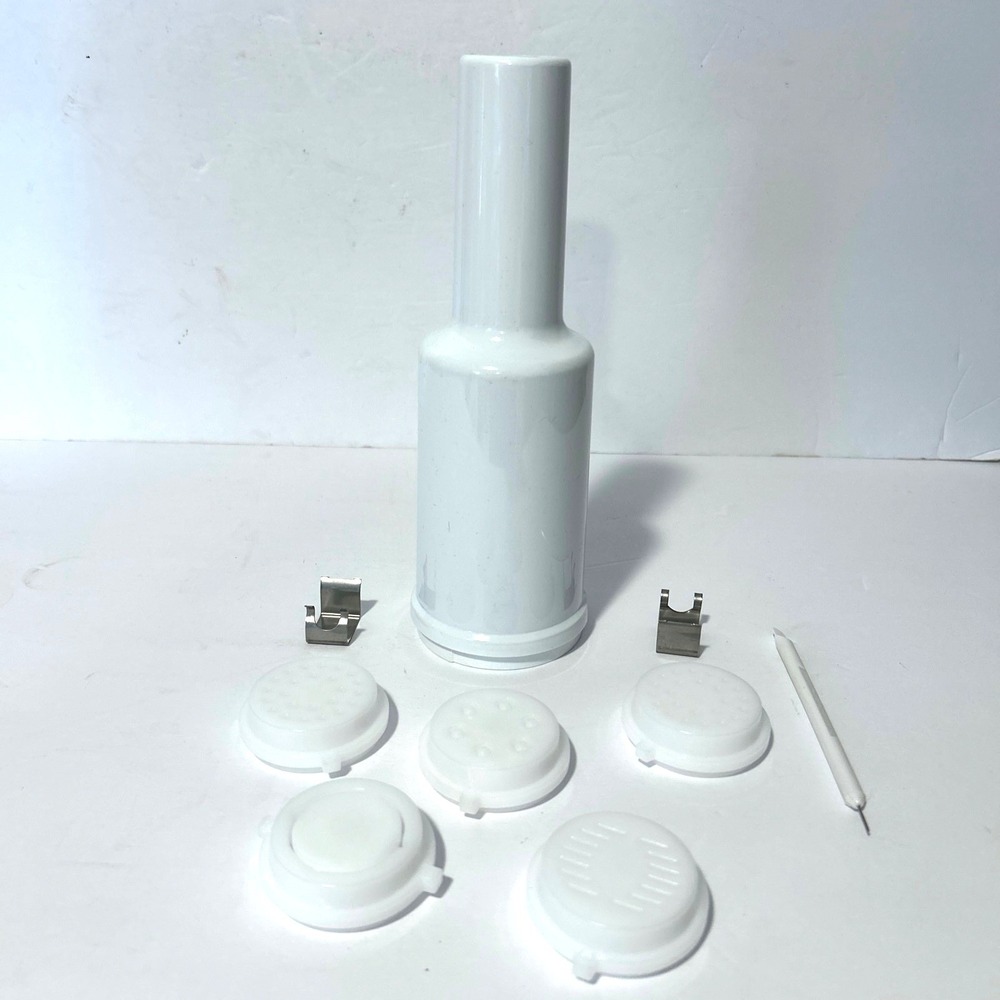 KitchenAid Pasta Press Parts Set 5 Plates MUST USE WITH Food Grinder Attachment